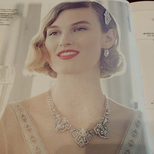 Art Deco convertible statement necklace